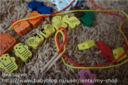 Деревянная шнуровка