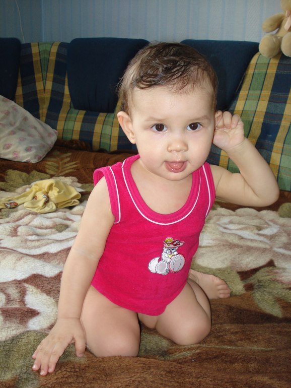 Моей старшей принцессе 7 лет!