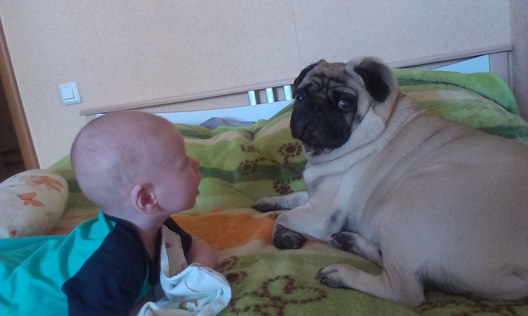 Андрюшкины 4 месяца))