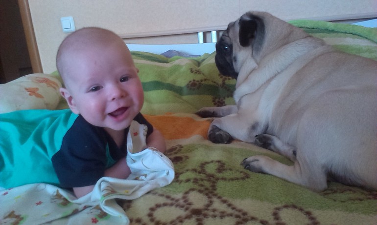 Андрюшкины 4 месяца))