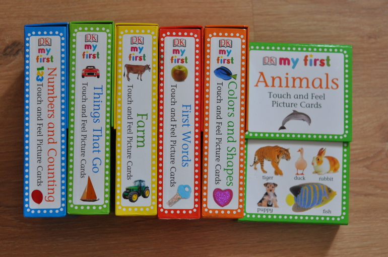 Карточки с тактильными вставками на английском языке1