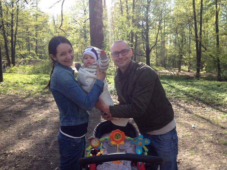 На шашлыки с малышом