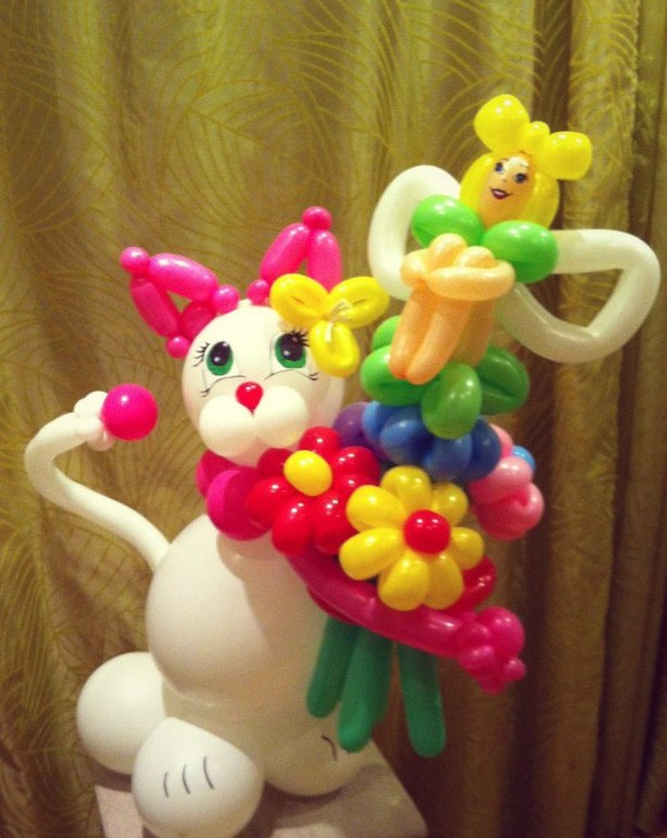 Оформление праздника шарами. Шары с гелием.