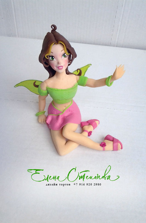 Фигурки на заказ. Winx Flora (Флора)
