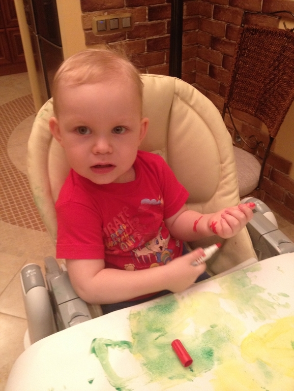 Наше рисование от 1г.4мес. до 2 лет