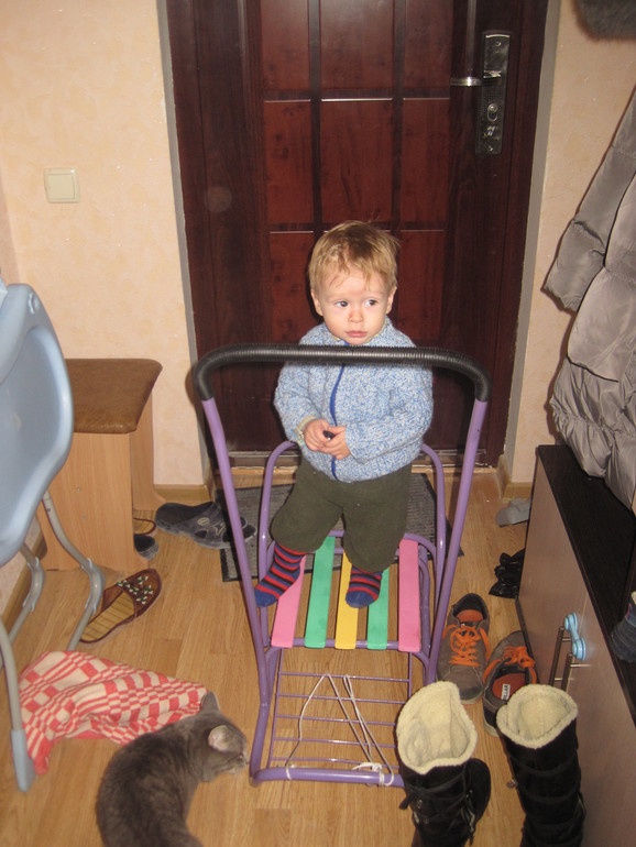 а у нас ... зима