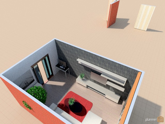 Помогите выбрать акцент на обоях