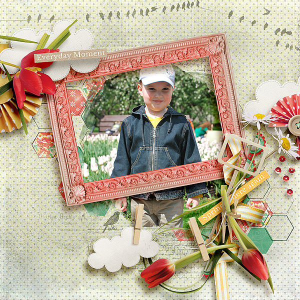 Spring Florals by WendyP Designs