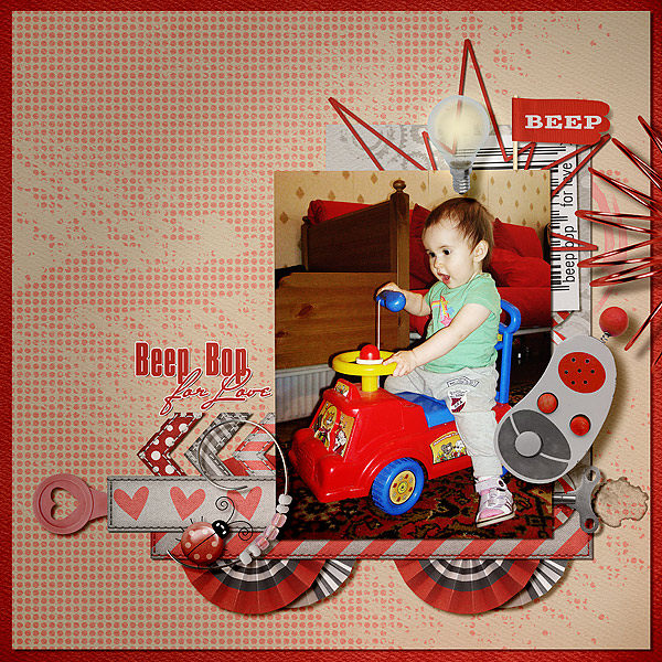 Beep Bop for Love by WendyP Designs