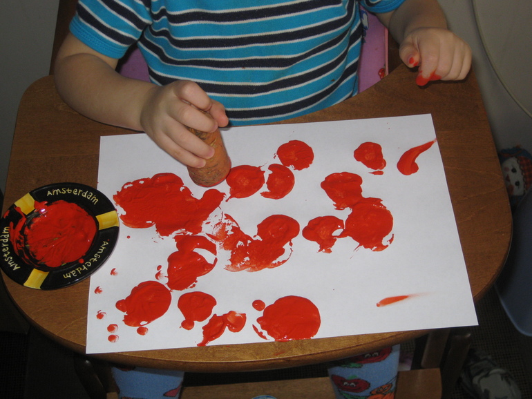 ХУДОЖКА он-лайн! Художка 1. Рисование штампами