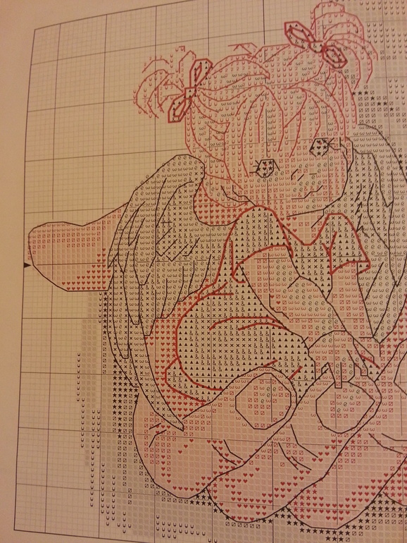 вышивка " в ладонях у Бога" схема часть 2