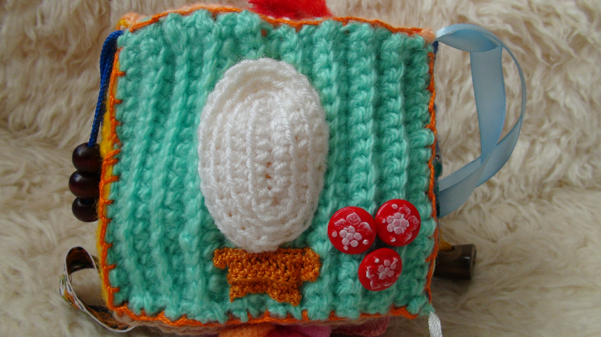 Развивающий кубик для деток от 1 года