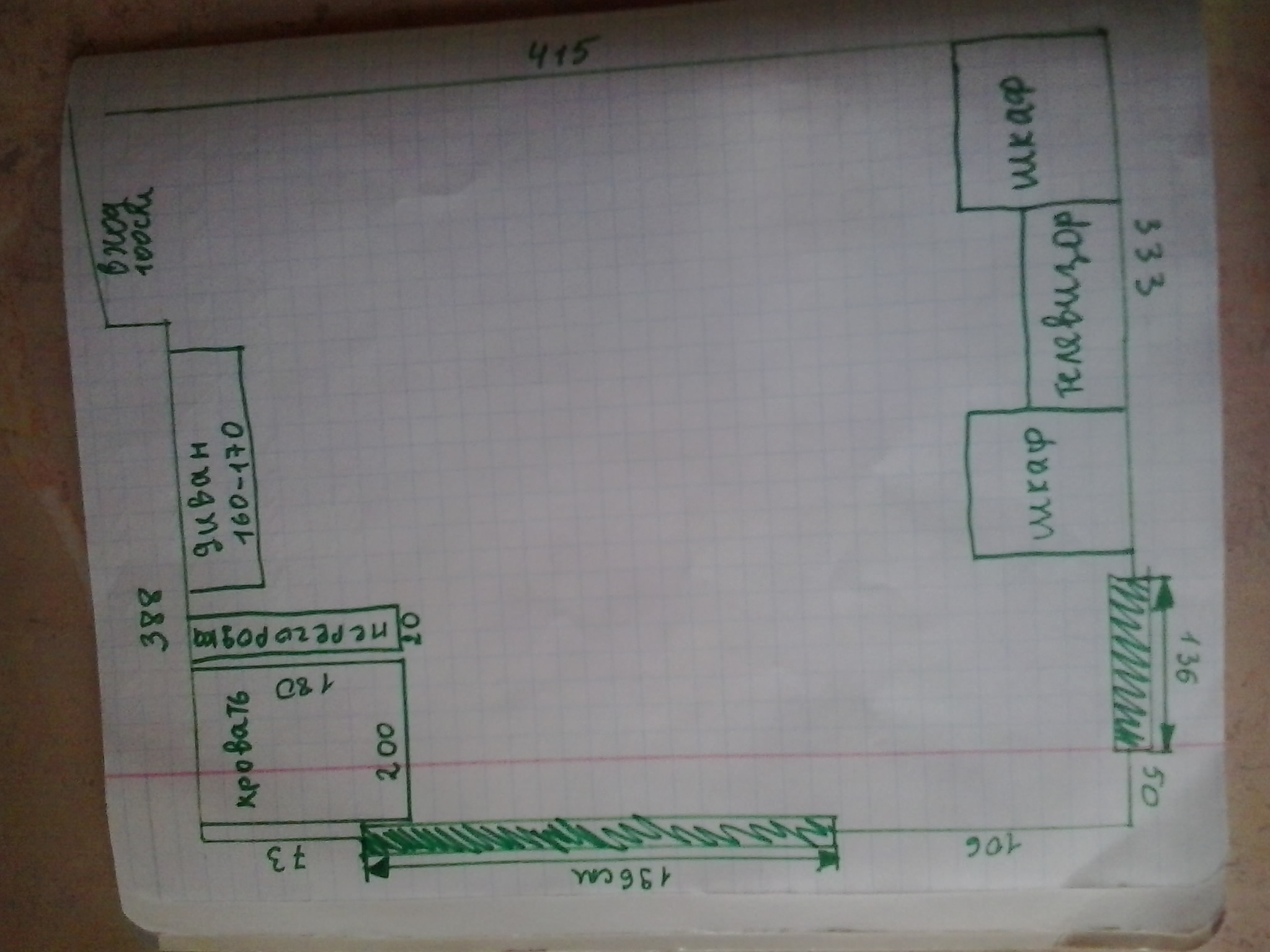 Гостиная– спальня