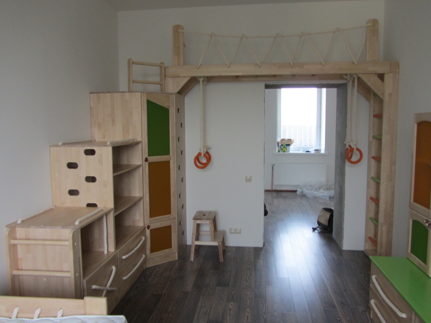 Детская со спортивным комплексом