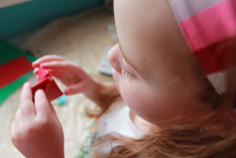 Поделка из оригами