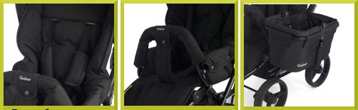 Коляски Emmaljunga Scooter 3 и Scooter 3S с доставкой 5 дней.